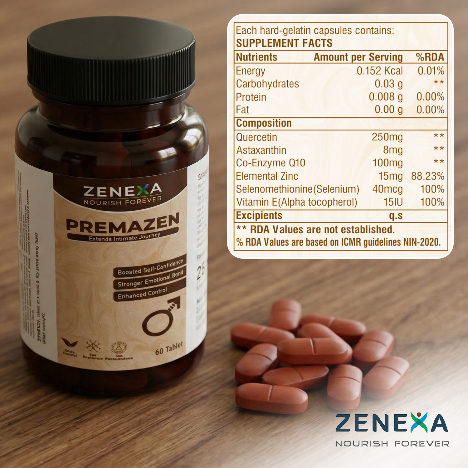 Zenexa Premazen – Pleasant & Intimate Journey Support