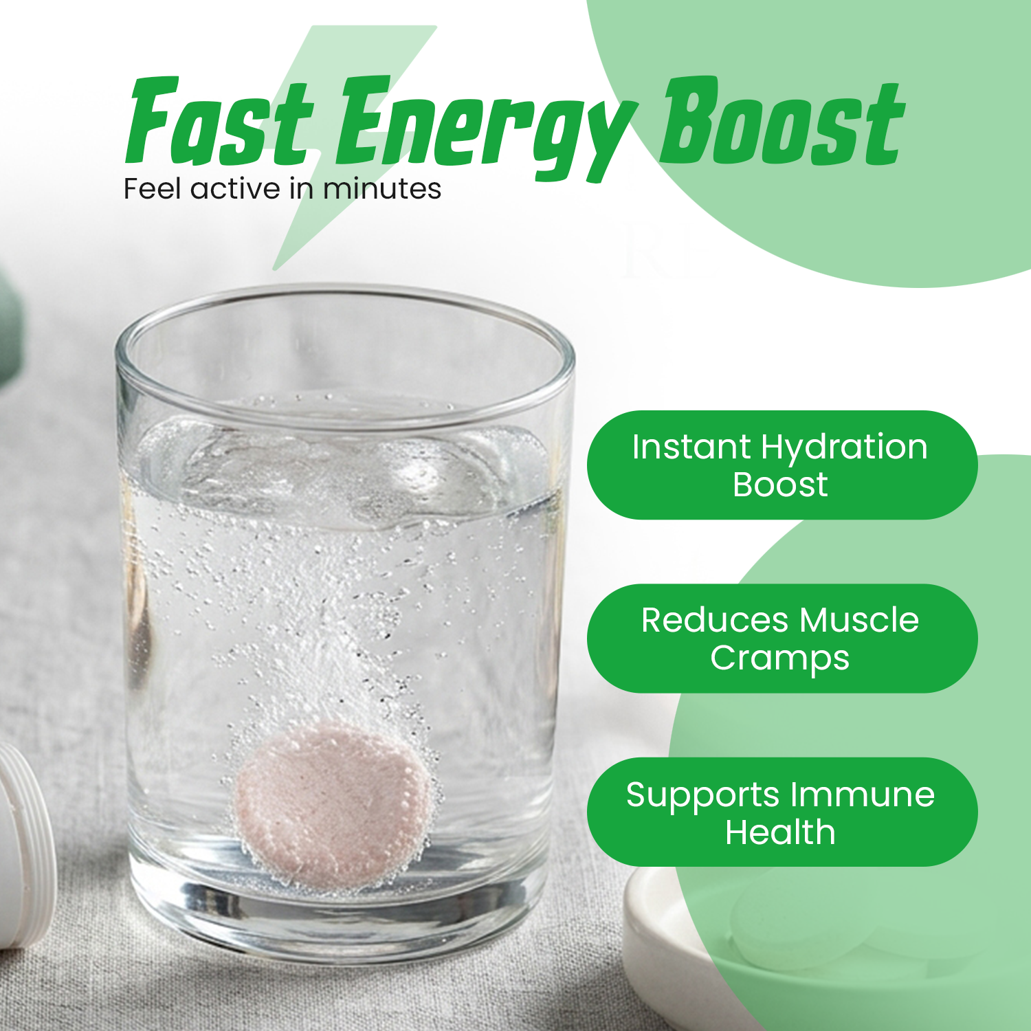 Electrozen Electrolyte Balance Effervescent Tablets – Rapid Rehydration with Sodium