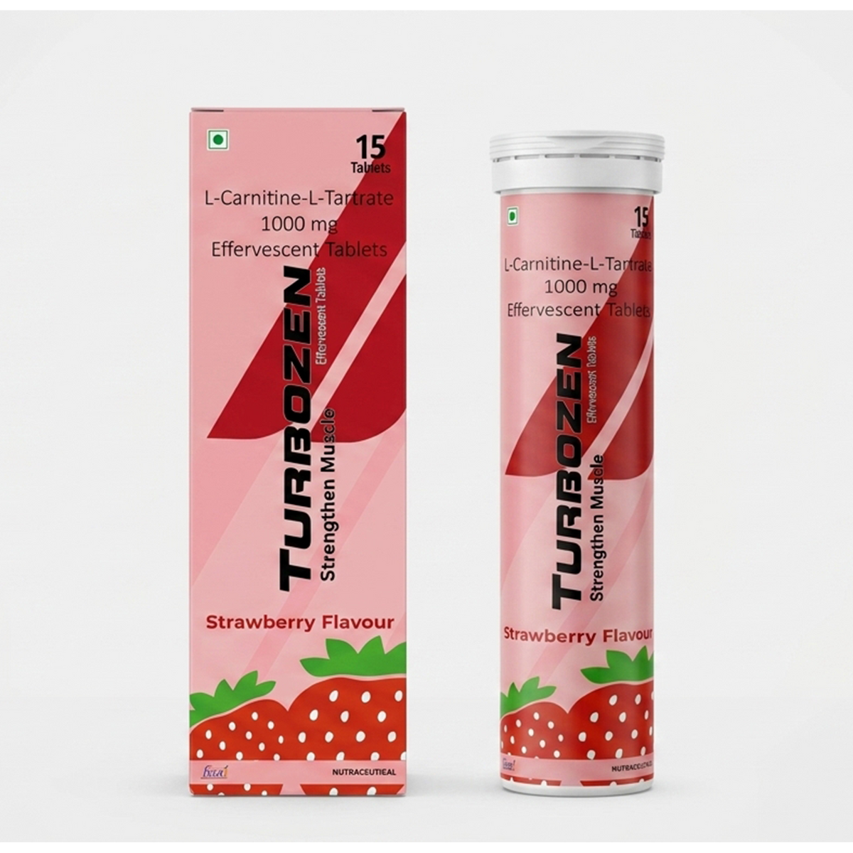 TURBOZEN L-Carnitine-L-Tartrate (1000mg) Effervescent Tablets