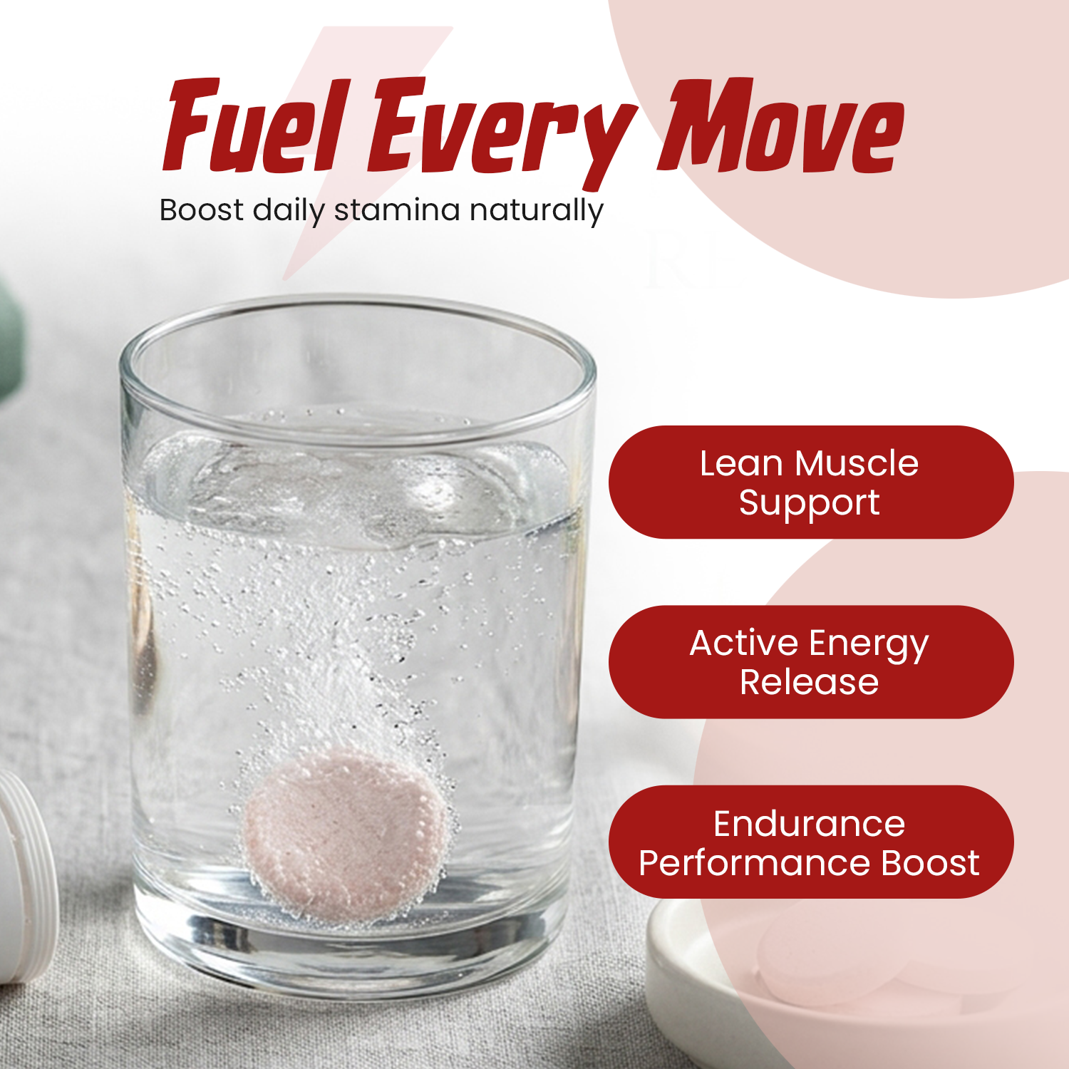 TURBOZEN L-Carnitine-L-Tartrate (1000mg) Effervescent Tablets