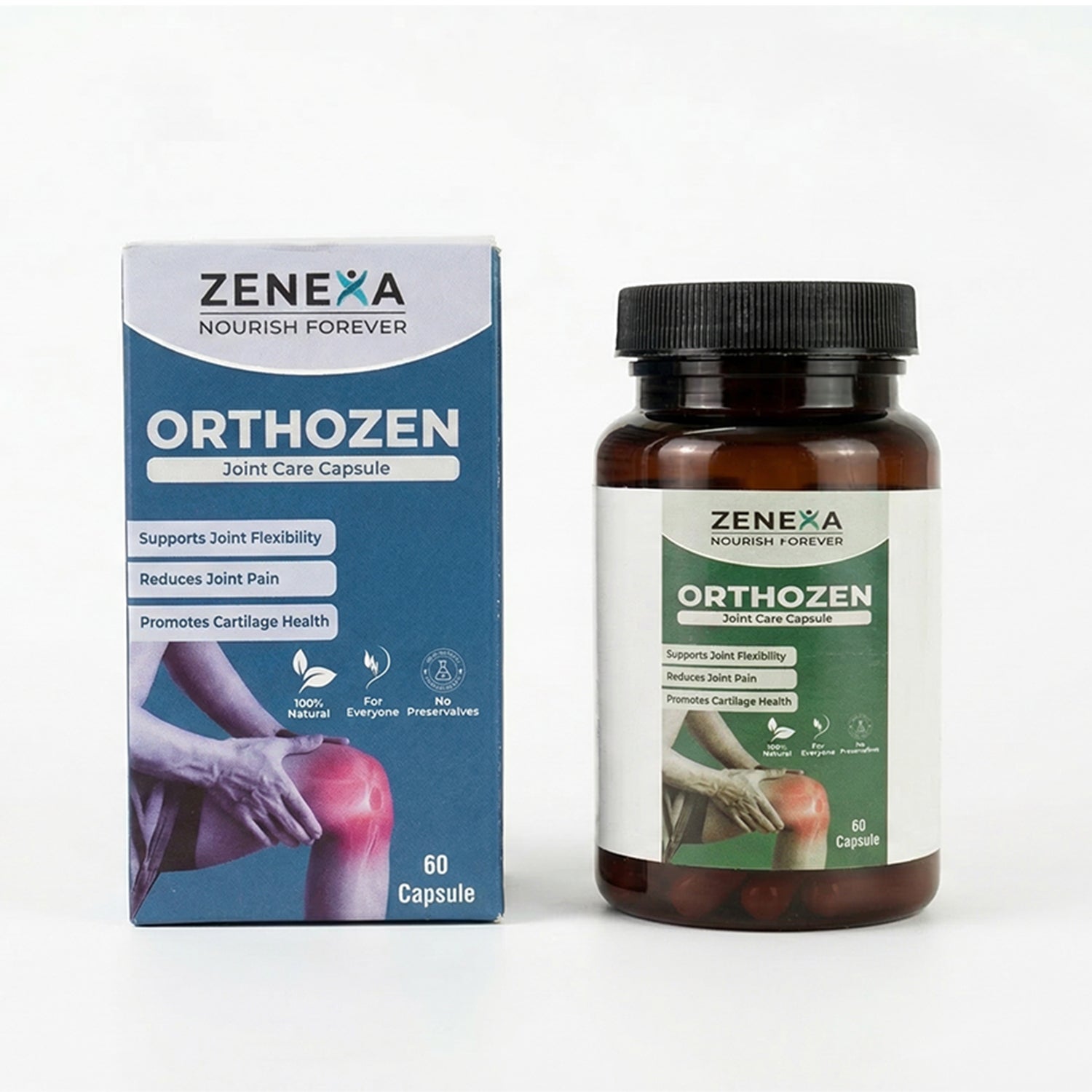 Zenexa Orthozen Joint Care Capsules – With Collagen Peptide Type II