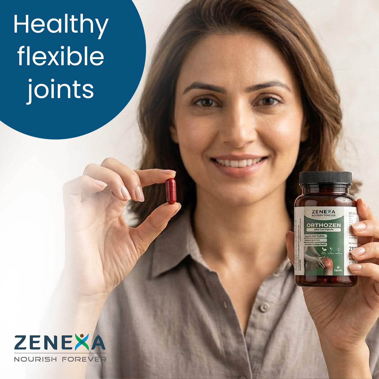 Zenexa Orthozen Joint Care Capsules – With Collagen Peptide Type II